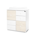 CUPBOARD NEW white/light oak - Variant B